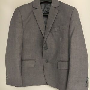 Boys Gioberti gray 3 piece Suit